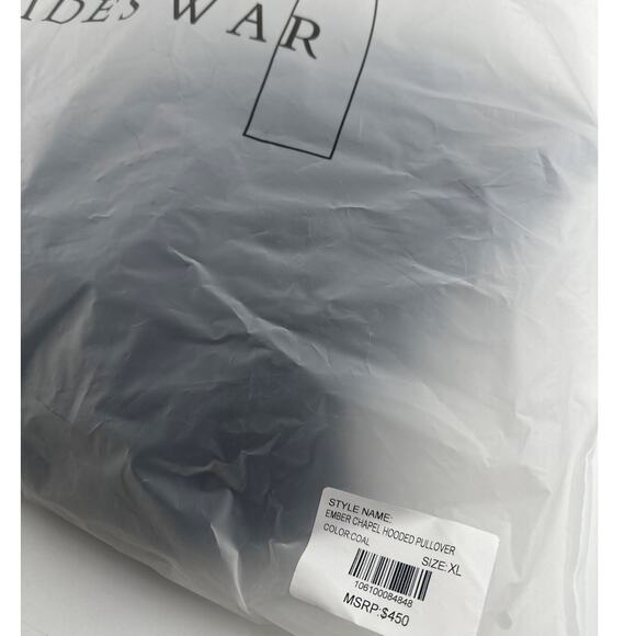 Who Decides War Black Ember Chapel Hooded Pullover Size XL - Picture 3 of 12